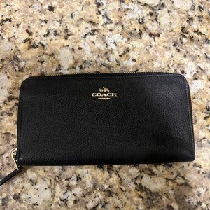 Black Coach wallet